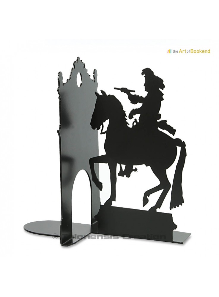 Bookend the Sun King Louis XIV. King of France. Height 19 cm