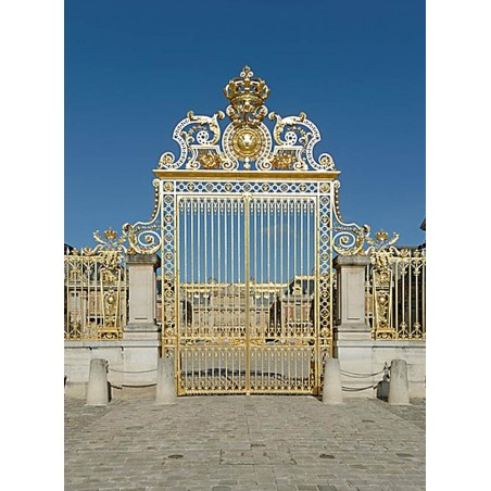 La Grille Royale réalisée sous le règne de Louis XIV vers 1680 par Jules
Hardouin-Mansart.