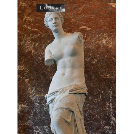 La statue de la déesse grecque de l'amour Aphrodite découverte sur l'île de Mélos en 1820