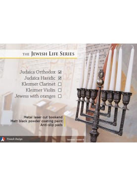 La série Jewish Life - Juifs Orthodoxe et Hassidique. Design Jacques Lahitte © the Art of Bookend