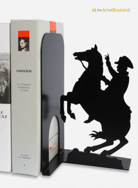 Bookend Napoleon crossing the Alps during the second campaign of Italy. Height 19 cm