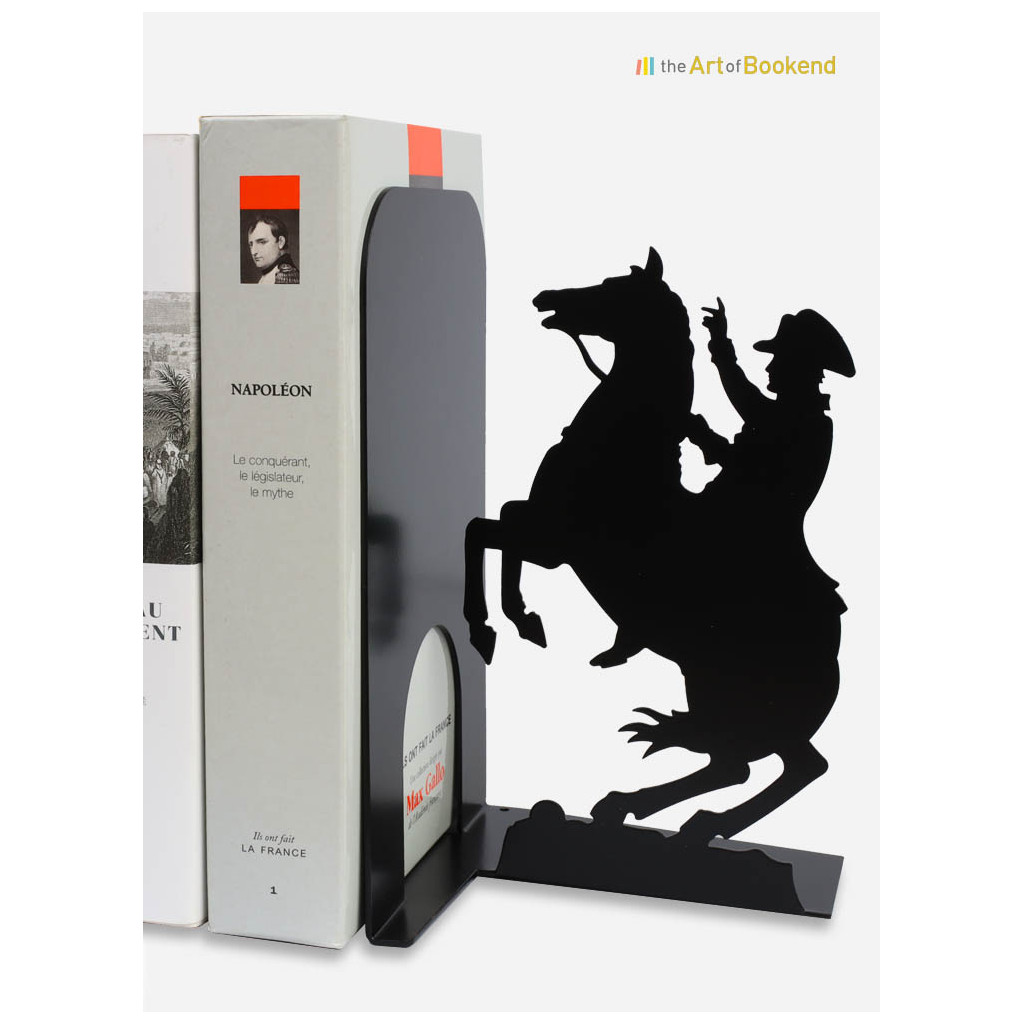 Bookend Napoleon crossing the Alps during the second campaign of Italy. Height 19 cm