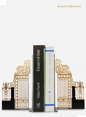 Set of bookends the Royal Gates of the Palace of Versailles. Height 19 cm
